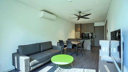 Bright and pretty 1 bedroom for rent in Tay Ho