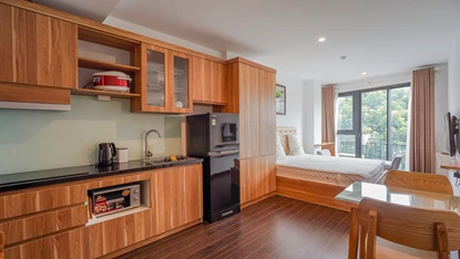 A brand new studio with view of Truc Bach lake, Ba Dinh district.