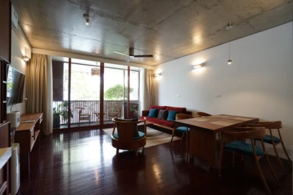 Interesting style 2 bedroom apartment  for rent near Intercontiniental hotel, Tay Ho