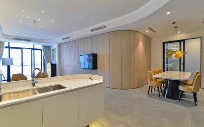 Modern 2-Bedroom Apartment with Stunning West Lake View at Sungrand City, Tay Ho