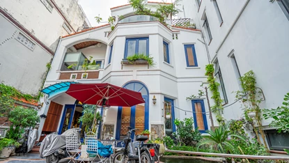 Modern 5 bedroom villa with garden and swimming pool for rent in To Ngoc Van, Tay Ho