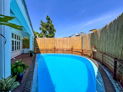 Beautiful 5 bedroom house with outdoor swimming pool for rent in To Ngoc Van, Tay Ho