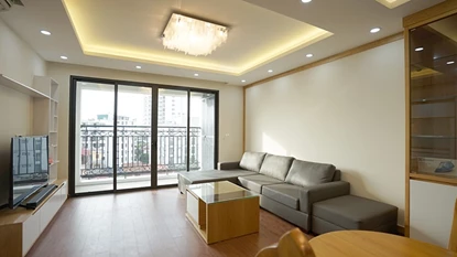 Fully furnished 2 bedroom apartment for rent at Xuan Dieu, Tay Ho