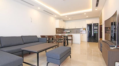 New and modern style 3 bedroom apartment for rent in Xuan Dieu, Tay Ho