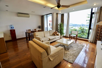 Bright and Cozy 2-bedroom Apartment for Rent on Nam Trang Street, Truc Bach, Ba Dinh, Hanoi 