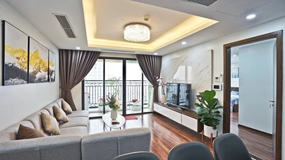 New and modern style 3 bedroom apartment for rent in Xuan Dieu, Tay Ho