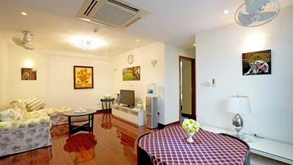Cozy and quiet 2 bedroom apartment for rent at Hai Ba Trung, Ba Dinh