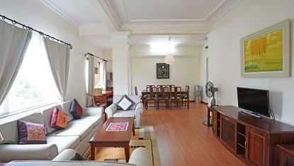 Lovely and bright 2 bedroom apartment for lease in Hoan Kiem, Hanoi