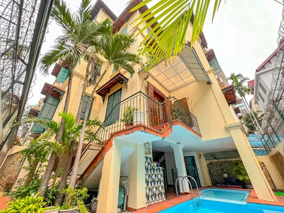Villa to rent with swimming pool in To Ngoc Van, Tay Ho