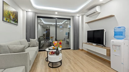 Riverside Apartment with One Bedroom on Buoi St., Ba Dinh
