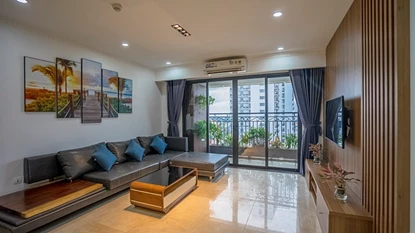 New and modern style 3 bedroom apartment for lease now at D' Le Roi Soleil , Xuan Dieu