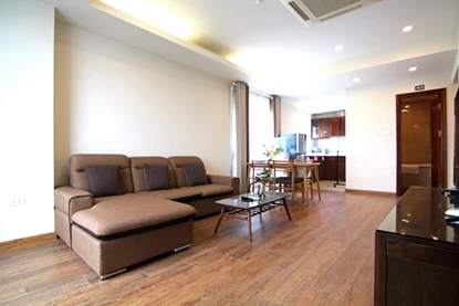 Bright and Quiet 1 -Bedroom Apartment for Rent on Trieu Viet Vuong St., Hai Ba Trung