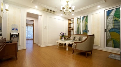 Good quality and quiet 1 bedroom apartment for rent at Hai Ba Trung district