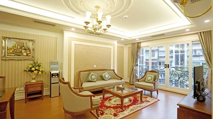 High quality and fully furnished 2 bedroom apartment for rent in Hai Ba Trung, Hanoi