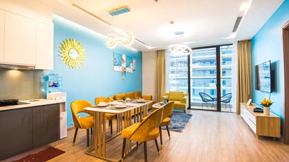 Beautiful and modern style 2 bedroom apartment for rent in Metropolis, Ba Dinh