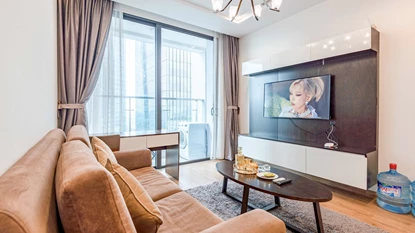 Stunning 2 bedroom apartment for lease in Metropolis, Ba Dinh