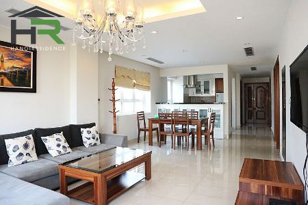 Service apartment for rent in Ba Dinh with 03 bedrooms, modern furnished