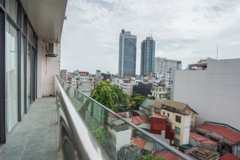 Nice and spacious 3 bedroom apartment for rent in Truc Bach, Ba Dinh