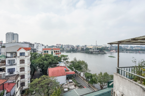 Sunny Apartment with 2 Bedrooms For Rent Truc Bach area, Ba Dinh District, Hanoi