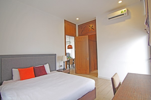 Modern 2 bedroom apartment with a large private terrace for rent in Hoan Kiem, Hanoi