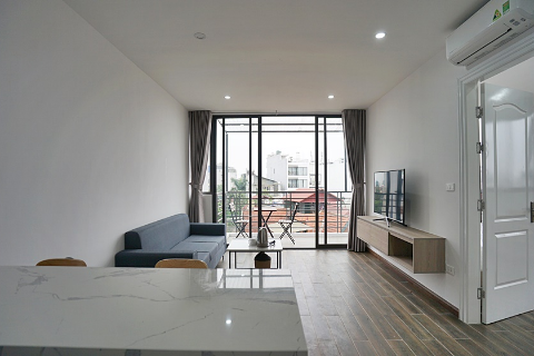 Full of natural light apartment for rent in Tay Ho with a spacious balcony