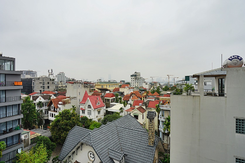 Beautiful & bright apartment for rent in To Ngoc Van, Tay Ho, Hanoi