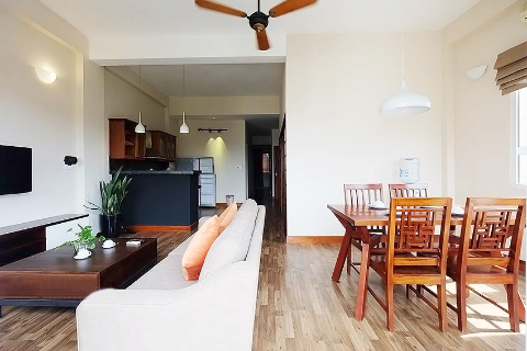 Well-mainted and centrally located 2 bedroom apartment for rent in Hoan Kiem, Hanoi