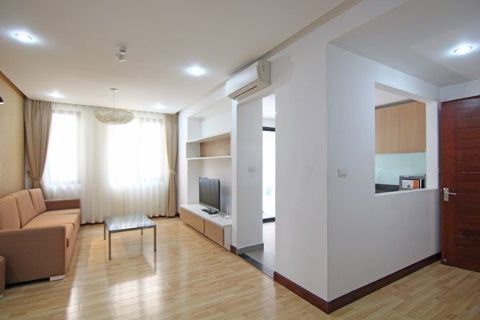 Spacious 2 bedroom apartment for rent on Pham Ngu Lao str., Hoan Kiem, Hanoi