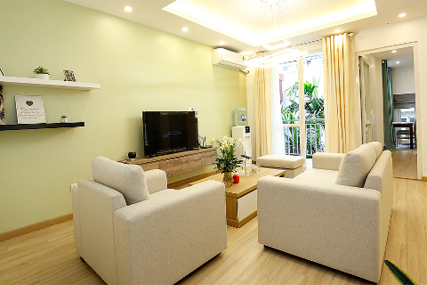 Spacious and cozy 2 bedroom apartment for rent in Xuan Dieu, Tay Ho