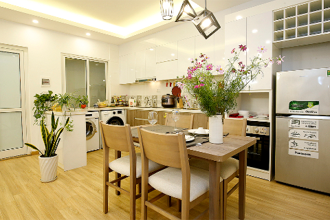 Spacious and cozy 2 bedroom apartment for rent in Xuan Dieu, Tay Ho