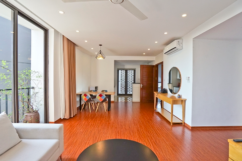 Beautiful and spacious 2 bedroom apartment for rent in Xuan Dieu, Tay Ho