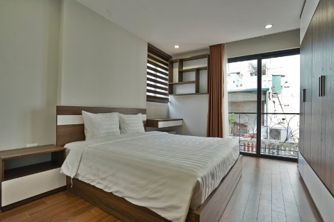 Cozy 1 bedroom apartment with lake view  for rent in Ba Dinh District