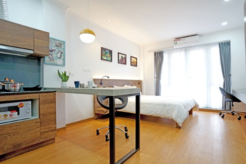 Lovely 1 bedroom apartment for rent in Hai Ba Trung, Hanoi