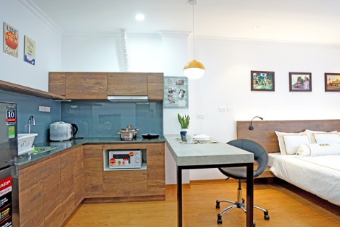 Lovely 1 bedroom apartment for rent in Hai Ba Trung, Hanoi