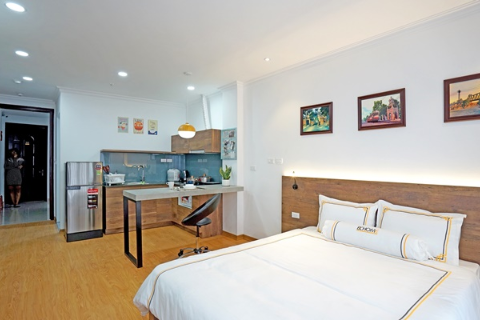 Lovely 1 bedroom apartment for rent in Hai Ba Trung, Hanoi