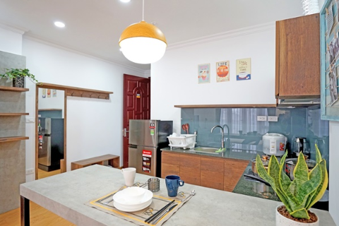 Lovely 1 bedroom apartment for rent in Hai Ba Trung, Hanoi