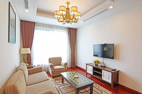 Well maintained 2 bedroom apartment for rent in Hai Ba Trung, Hanoi near Vincom center Ba Trieu