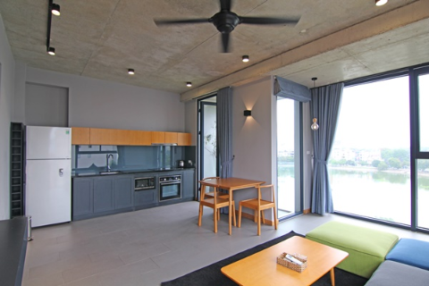 Stunning lake views 2 bedroom apartment for rent in Ho Ba Mau, Hanoi