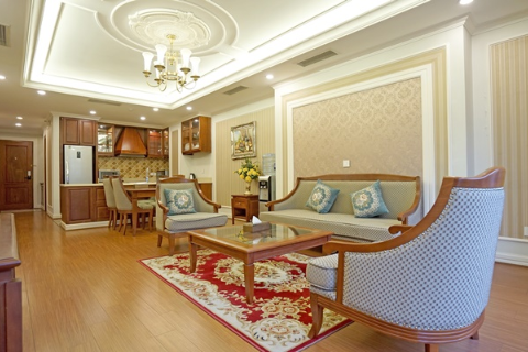 Luxury 2 bedroom apartment in center of Hai Ba Trung dist, Hanoi