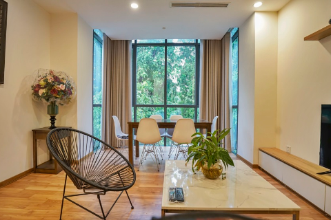 Gorgeous 2 bedroom apartment for rent in Truc Bach, Ba Dinh, Ha Noi