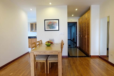 Well maintained serviced 2 bedrooms apartment for rent in Hai Ba Trung, Hanoi