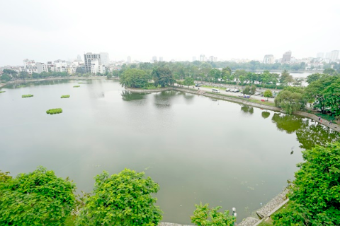 Lake views 02 bedroom apartment rental in Hai Ba Trung, Hanoi