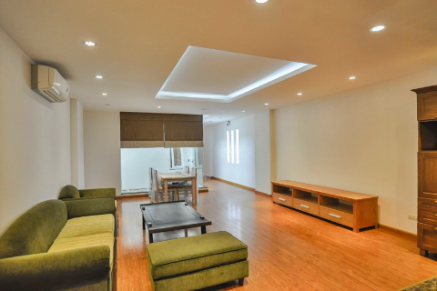 Spacious 1 bedroom apartment for rent close to Truc Bach Lake, Ba Dinh Dist.