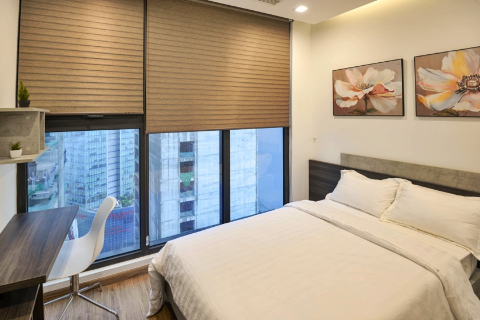 Newly modern two bedroom apartment for rent in Vinhomes Metropolis, Ba Dinh