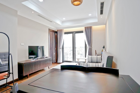 Amazing 1 bedroom apartment with big balcony for rent in Hai Ba Trung, Hanoi