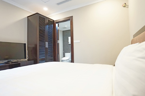 Amazing 1 bedroom apartment with big balcony for rent in Hai Ba Trung, Hanoi