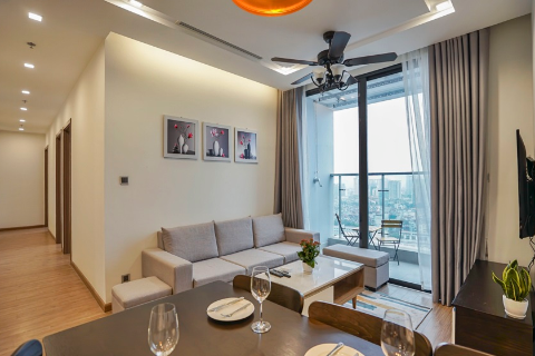 Lovely Apartment  With 3 Bedroom  For Rent in Vinhomes Metropolis, Ba Dinh, Hanoi