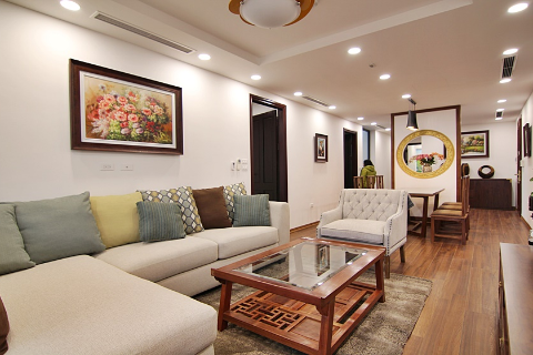 Spacious 3 bedroom apartment with good quality furniture for rent in To Ngoc Van, Tay Ho