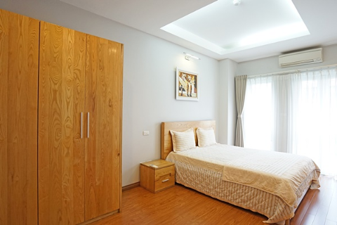 Spacious 3 bedroom apartment with balcony for rent in Hai Ba Trung, Hanoi