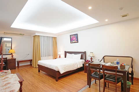 Cozy studio for rent in Hai Ba Trung, Hanoi near Thong Nhat park